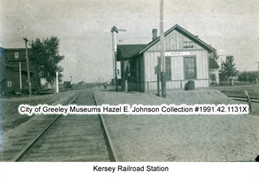 Kersey Railroad Station