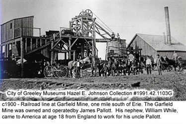 Railroad Line Garfield Mine