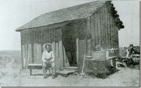 Home of the late JM Thomas, first settler of Dearfield. Photo source: Denver Public Library