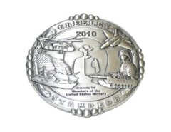 Second prize buckle